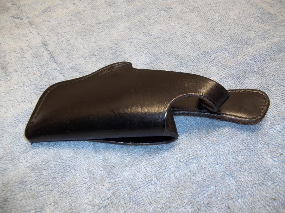 Colt Agent Detective Sp Cobra NOS Bucheimer R/H OWB Leather Holster .38 -img-3