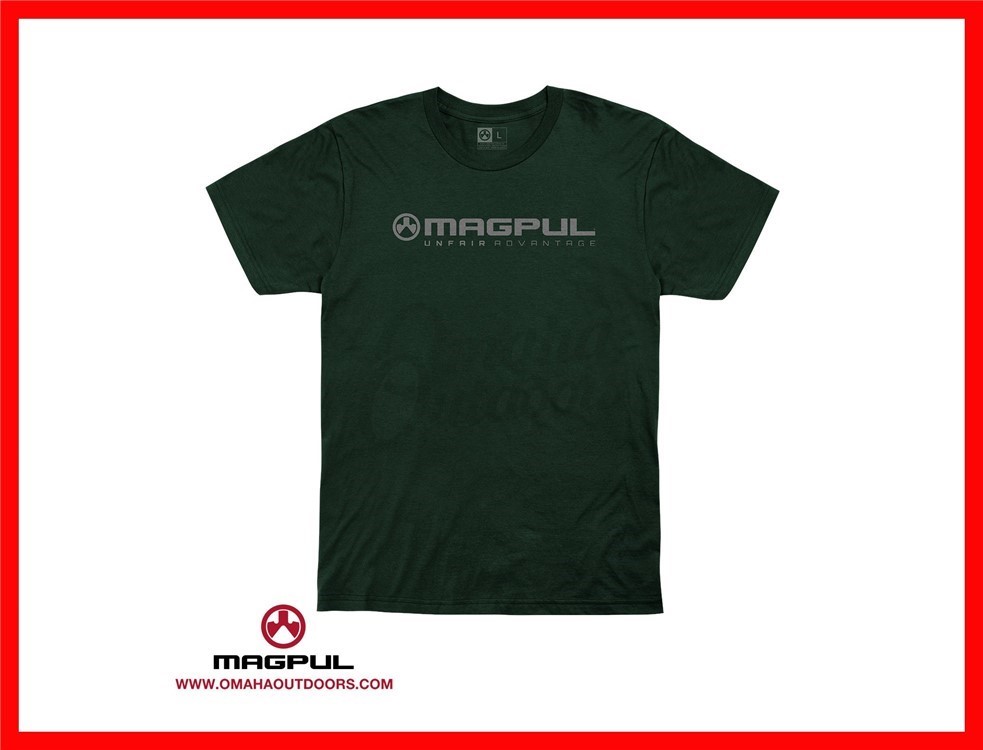 Magpul Industries Unfair Advantage Men's T-Shirt - Small, Forest Green-img-0