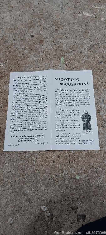 Colt Shooting Suggestions Reproduction-img-1