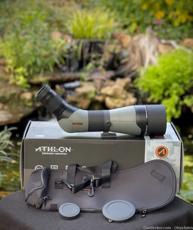 Athlon Argos HD 20-60x85mm 45-Degree Angled Hunting Spotting Scope - 314001-img-0