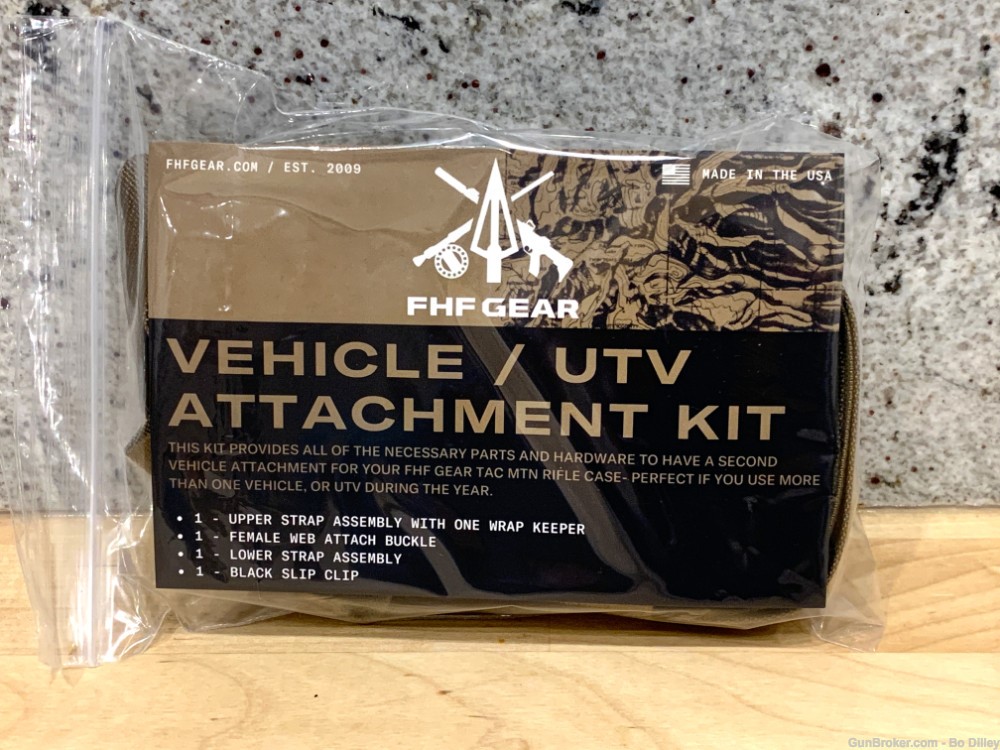 TAC MTN Rifle Case Vehicle Attachment Kit-img-0