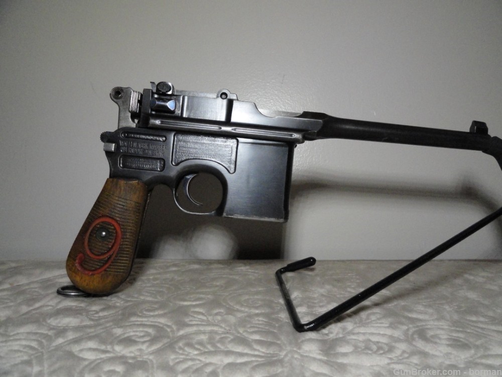 Mauser C96   Red 9 Rig WWI -img-22