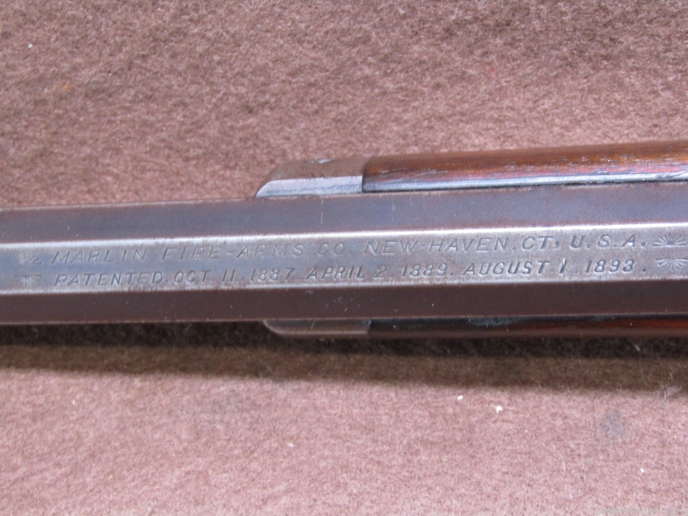 Marlin Model 94 25-20 M Lever Action Rifle Made in 1906 C&R Okay-img-15
