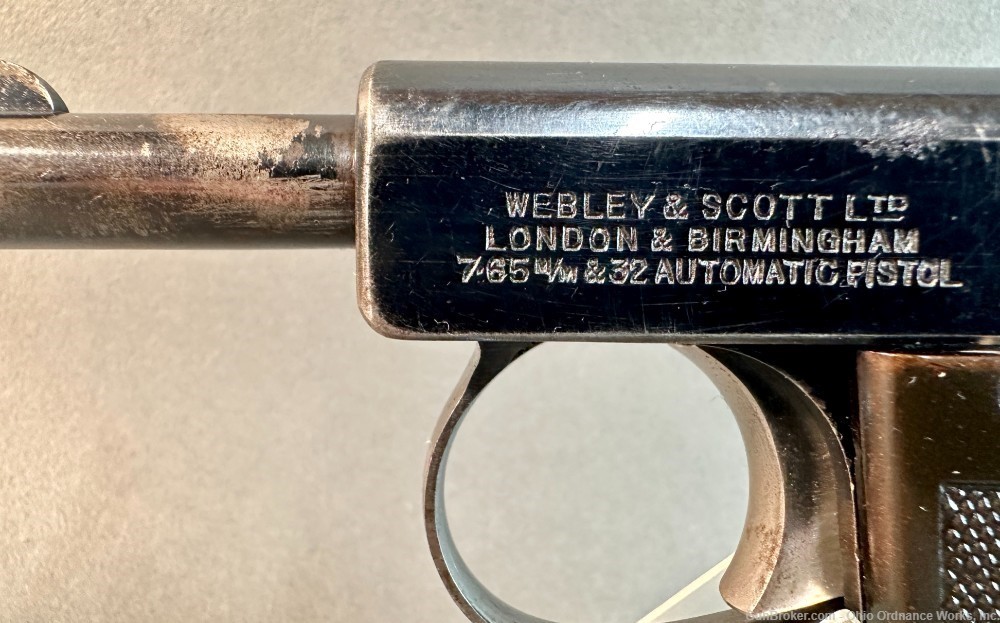 Webley & Scott W&S Model 1908 Pocket Automatic Pistol-img-4