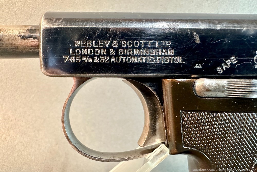 Webley & Scott W&S Model 1908 Pocket Automatic Pistol-img-5