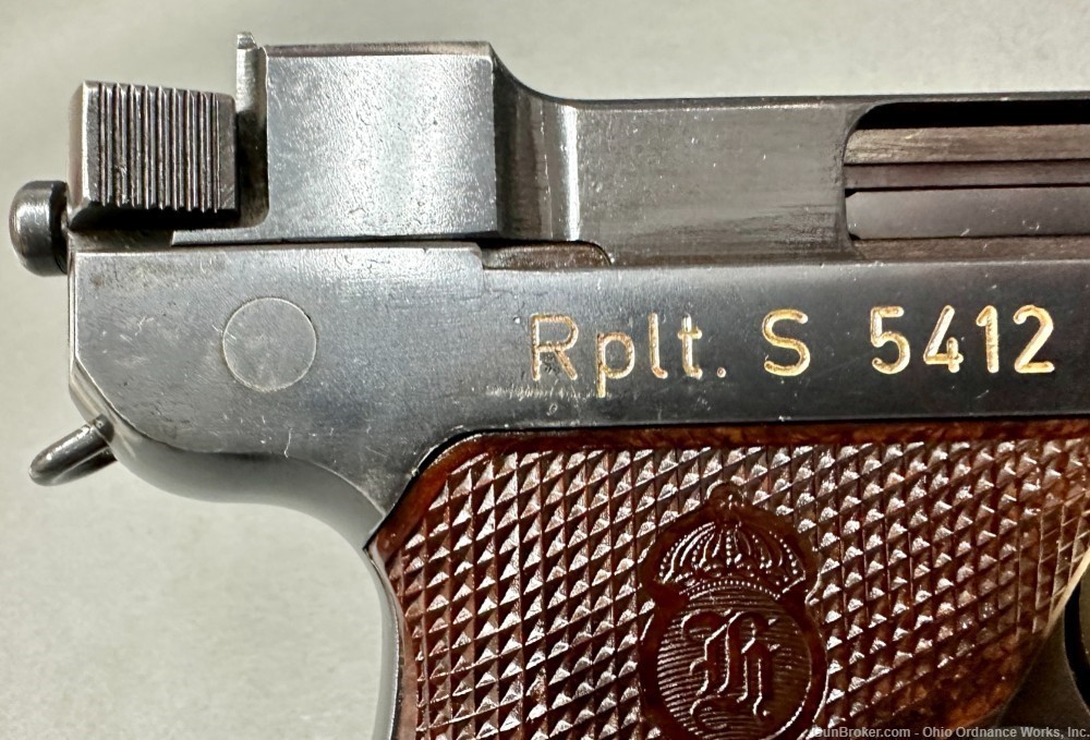 Swedish made Husqvarna Danish Rplt. Police Contract Lahti M40 Pistol-img-14