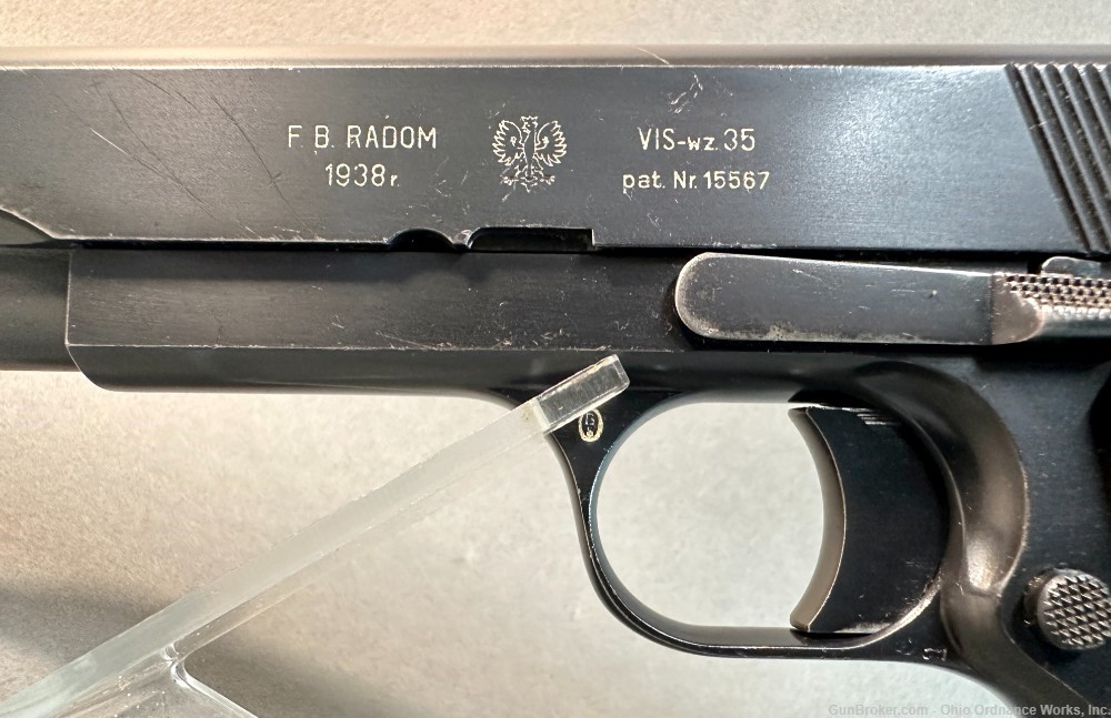 Original Third Year Production 1938 dated F.B. Radom VIS-WZ35 Pistol-img-6