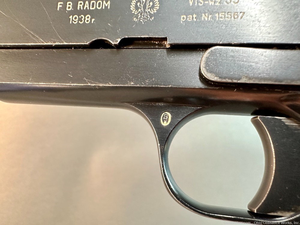 Original Third Year Production 1938 dated F.B. Radom VIS-WZ35 Pistol-img-14