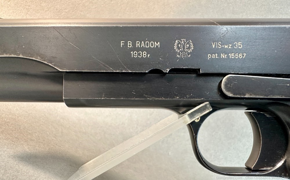 Original Third Year Production 1938 dated F.B. Radom VIS-WZ35 Pistol-img-5