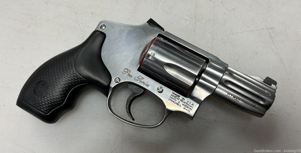 Smith & Wesson 640 Pro .357 mag 2.12" 5rd 178044 Fluted NO CC FEES-img-1
