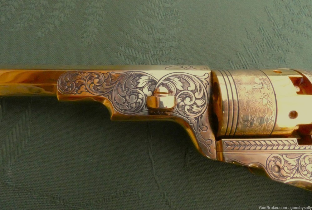 Cased and Engraved Deluxe Colt Paterson Set by American Historical Society -img-4