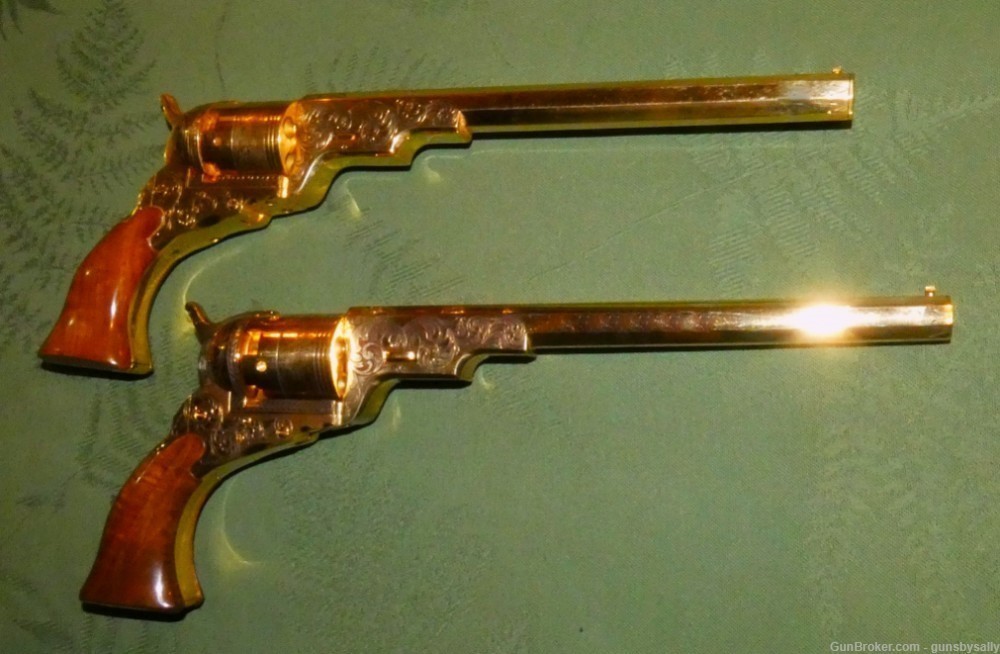 Cased and Engraved Deluxe Colt Paterson Set by American Historical Society -img-13