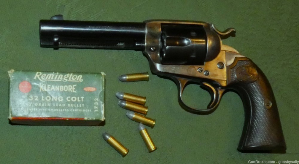 1 of 160 Colt Bisley Chambered in .32 Long Colt with  Archives Letter 1907-img-0