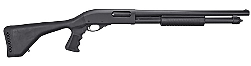 Remington 870 12 GA Shotgun Fixed Pistol Grip Black R81205-img-0