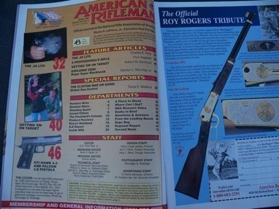 American Rifleman April 1996 cooper mod. 22 pro varmint-img-1