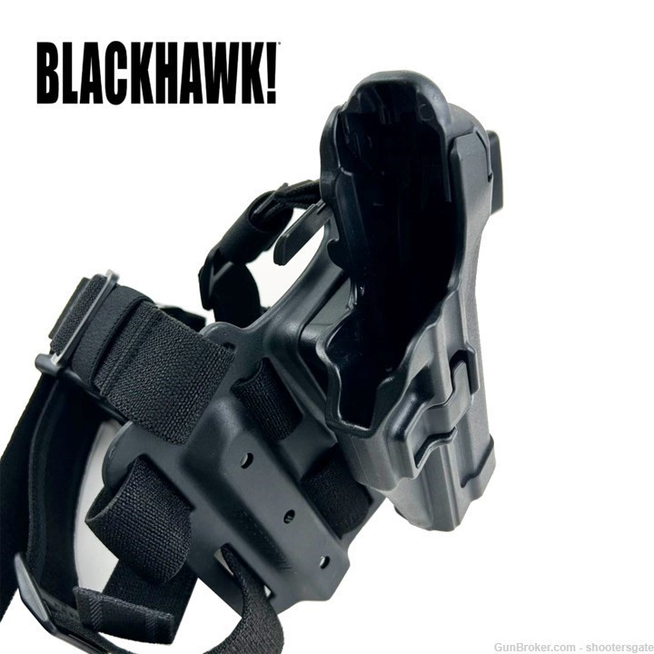 BLACKHAWK! Serpa Level 3 Tactical Holster for SIG250DC,Black, FREE SHIPPING-img-0
