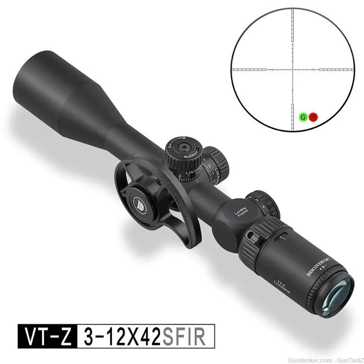Discoveryopt VT-Z 3-12x42 with Mildot reticle Excellent Quality!-img-2