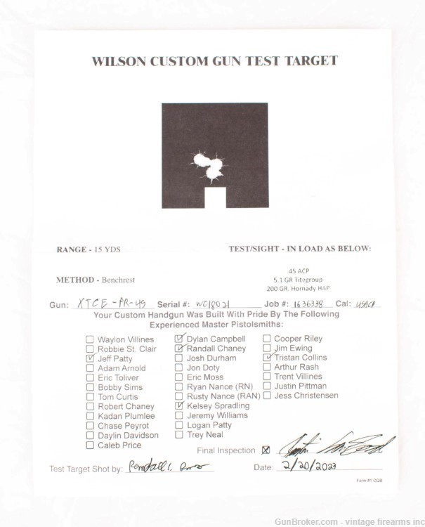 Wilson Combat .45ACP – X-TAC ELITE PROFESSIONAL, MAGWELL, LIGHTRAIL-img-16