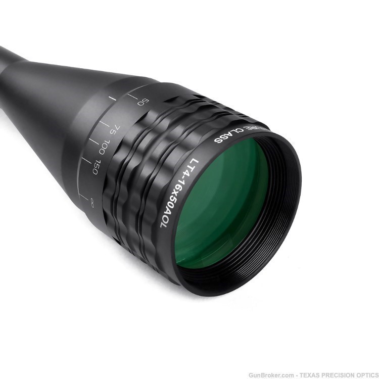 Sniper 4-16X50 Hunting Rifle Scope Tri-Color Illuminated Mil-Dot Reticle-img-7