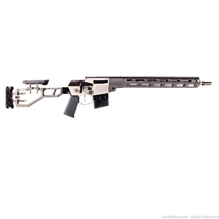 Q LLC Mini Fix 5.56 NATO Bolt Action Rifle 16" MINIFIX-556-16IN-GRAY-img-1