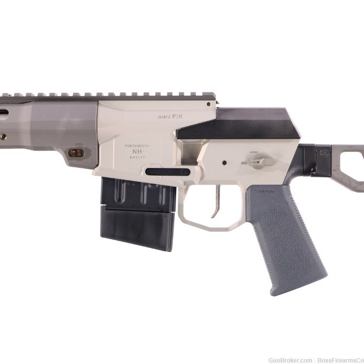 Q LLC Mini Fix 5.56 NATO Bolt Action Rifle 16" MINIFIX-556-16IN-GRAY-img-4