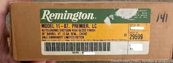 NIB Remington 11-87 Dale Earnhardt 12ga Never assembled In Factory Box-img-2