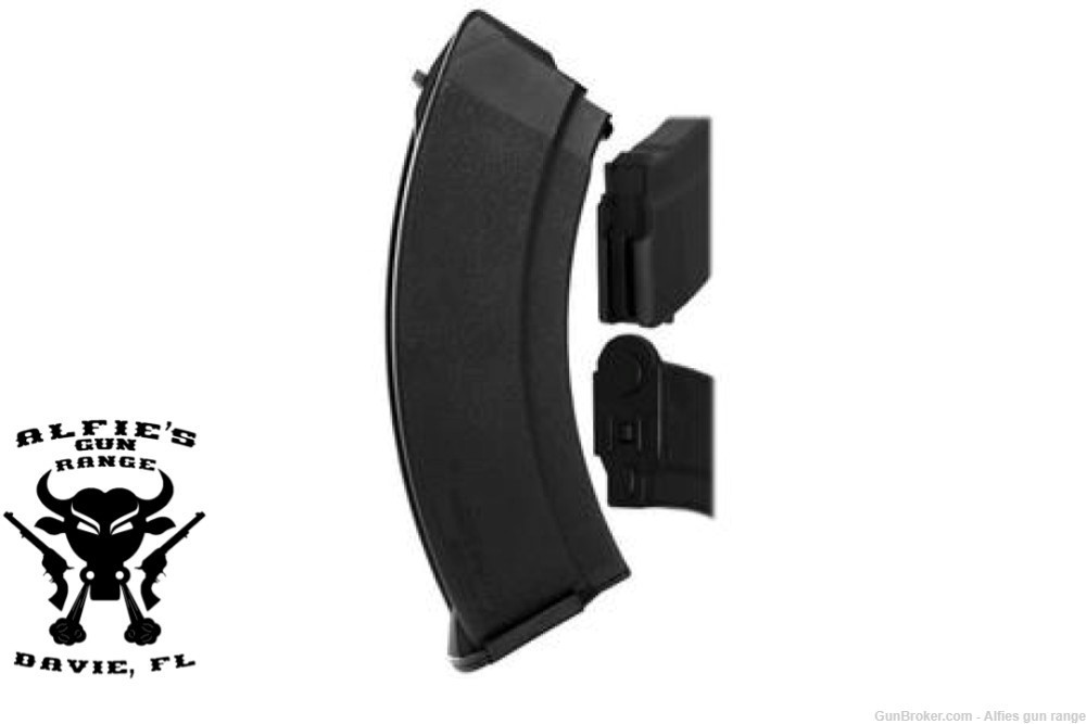 Plinker Tactical AK-47 7.62x39mm 30-Round Impact-Resistant Polymer Magazine-img-0