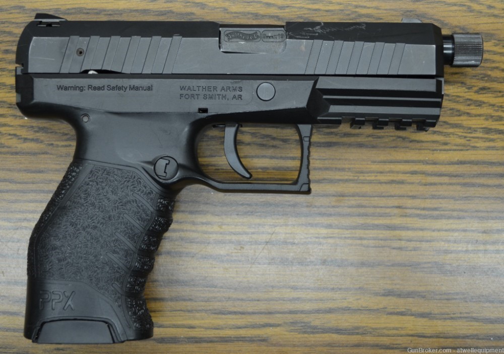 Walther PPX Tactical 9MM Semi Auto Pistol-img-1