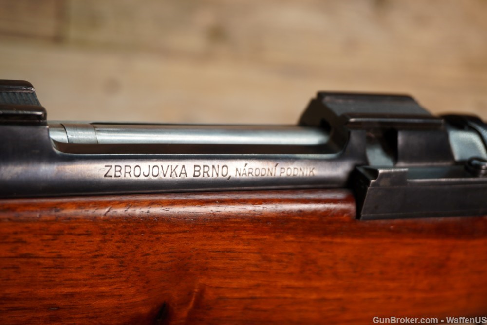 BRNO Commercial Mauser 98 SMALL RING sporting CZ 8mm 8x60mm C&R 1950s-img-37