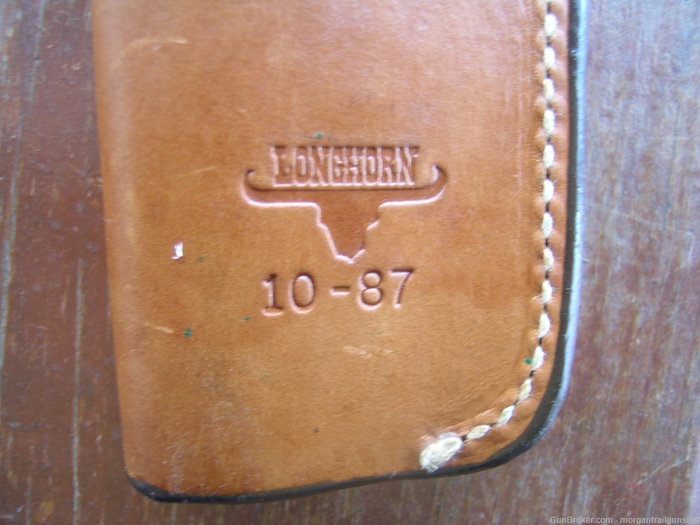 Longhorn #10-87 Leather Holster S&W Model 41 7" W/Brake 8-5/8"-img-6