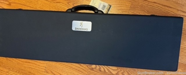 BROWNING GUN CASE, 36", BLACK SYNTHETIC LEATHER, BRAND NEW. -img-1