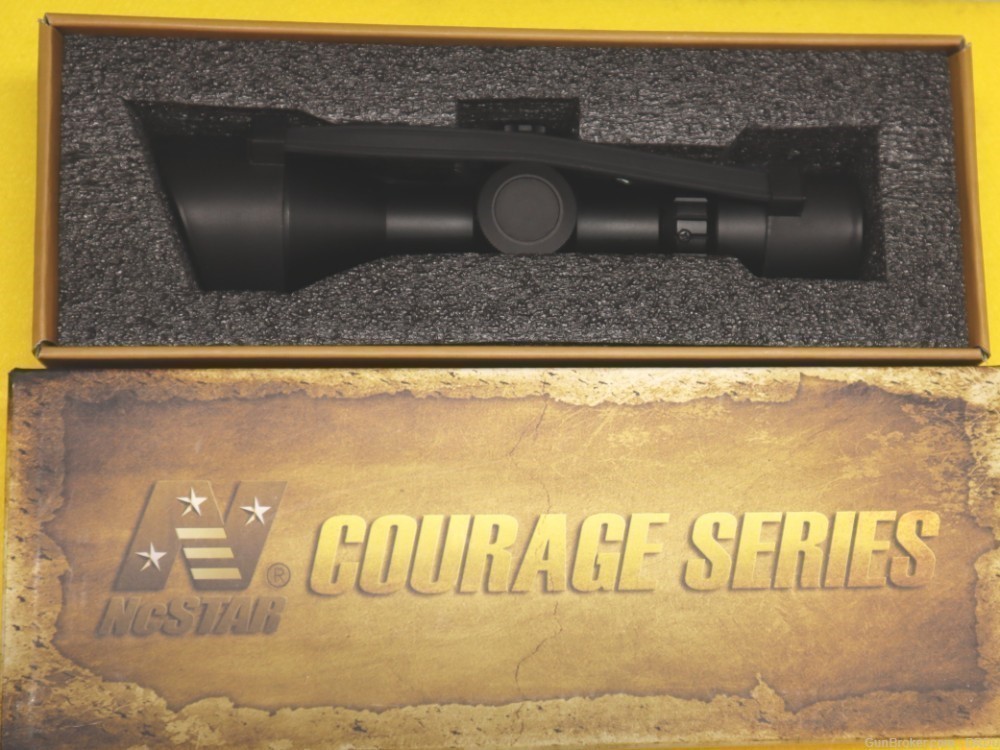 NcStar 3-9x42CE Courage Series Rifle Scope P4 Sniper Illuminated Reticle-img-0