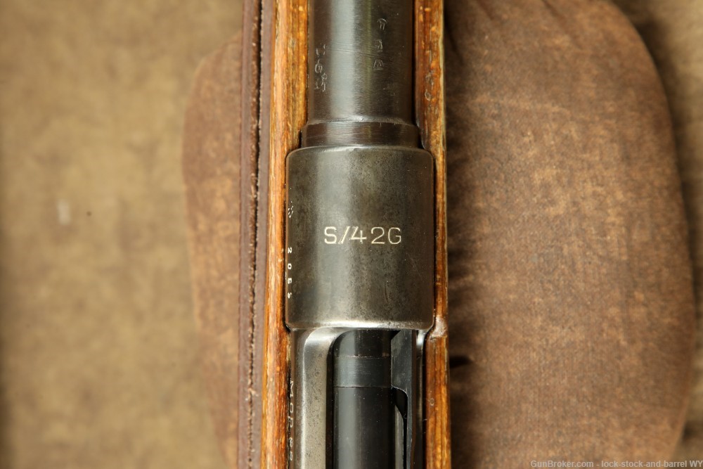 German K98k Mauser Oberndorf S/42G 8mm Mauser Bolt Action Rifle C&R 1935-img-31
