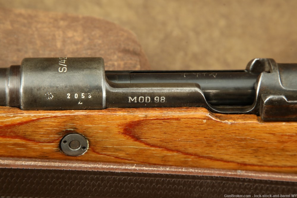 German K98k Mauser Oberndorf S/42G 8mm Mauser Bolt Action Rifle C&R 1935-img-36