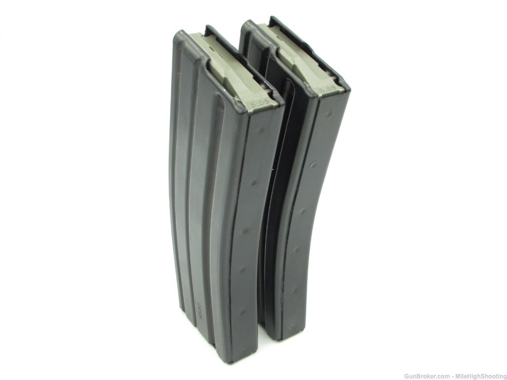 NOS 2-Pack of Windham Weaponry 30-Round 5.56 Magazines for AR15/M4-img-0