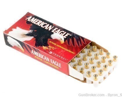 100rds American Eagle™ .25 Auto 50gr FMJ 6.35mm target + FAST SHIPPING -img-2