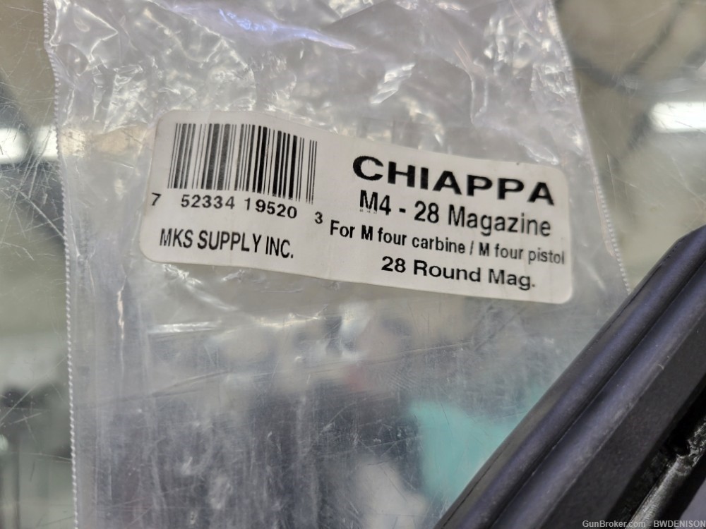 Chiappa M4-22 28 Round Magazine .22LR Polymer Black-img-1