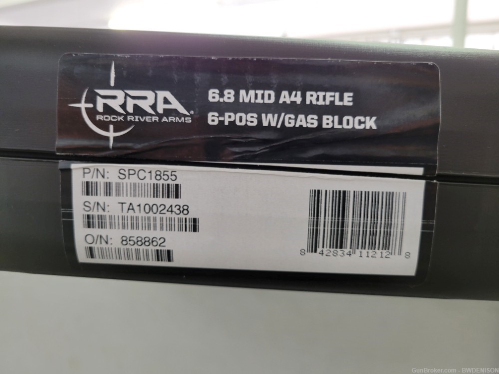 Rock River Arms Mid-Length A4 6.8 SPC AR-15 16" Barrel 25rd SPC1855-img-3