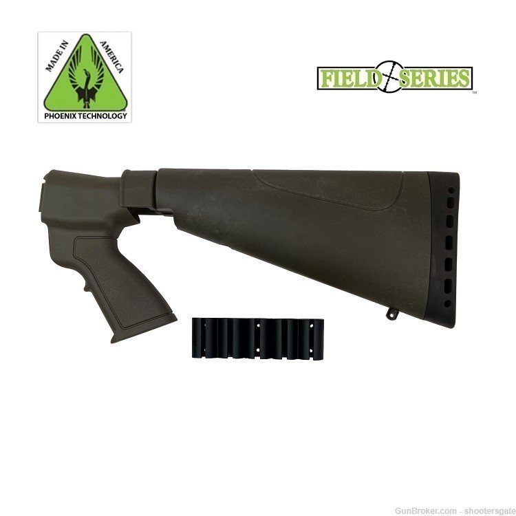 Remington 12Ga Field Series Pistol Grip Sporter Recoil-Butt Stock (ODG)-img-0