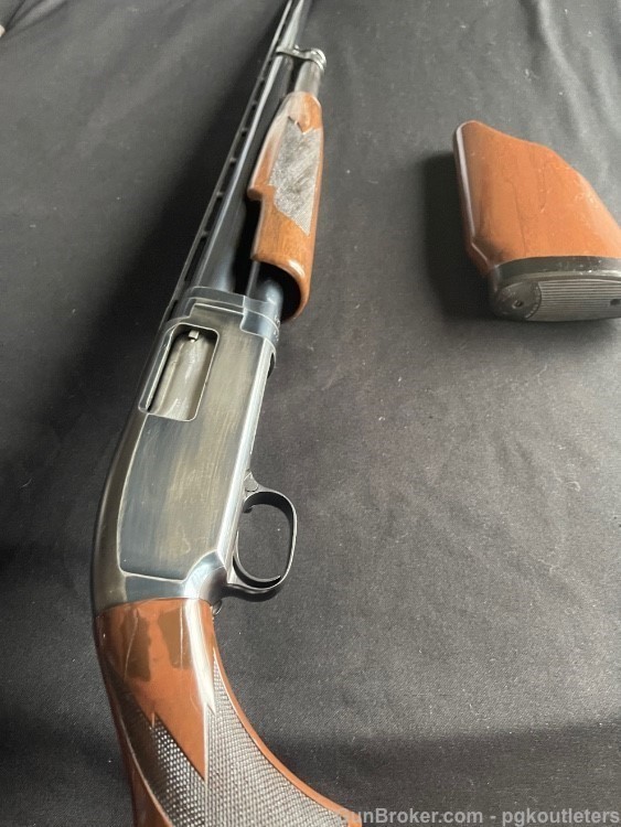 Winchester Model 12 Trap Slide Action Shotgun with Hydro-Coil Stock-img-22