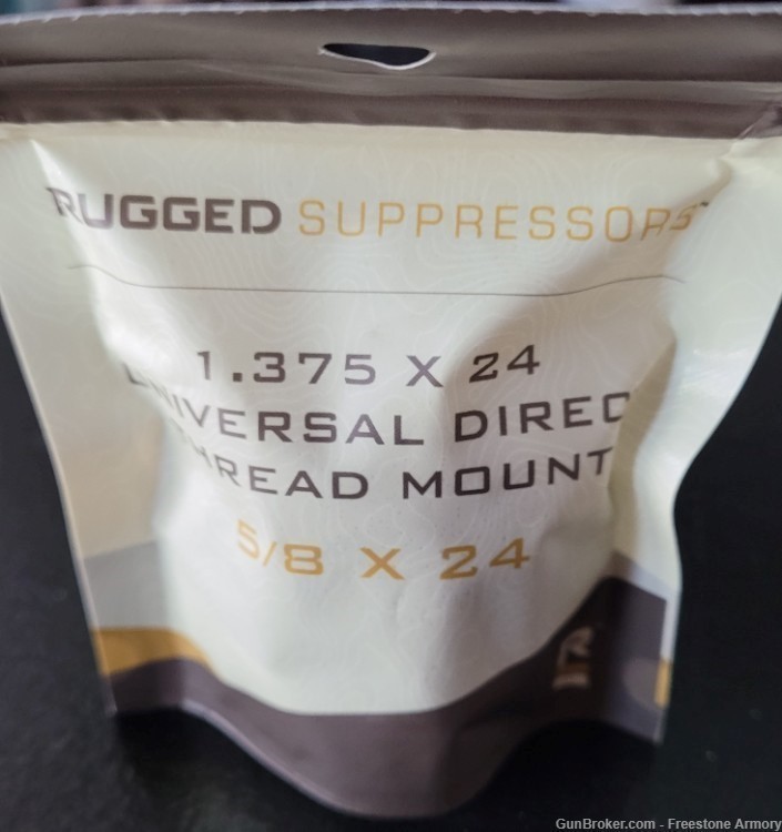 RUGGED Suppressors 1.375 x 24 Direct Thread Mount Universal 5/8x24-img-2