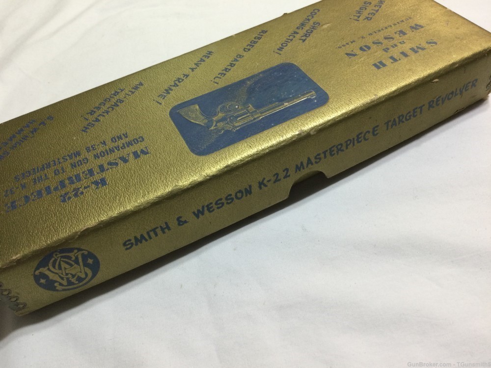 1951 SMITH & WESSON K-22 MASTERPIECE (3rd MODEL) "PRE-MODEL 17" in .22 LR-img-37