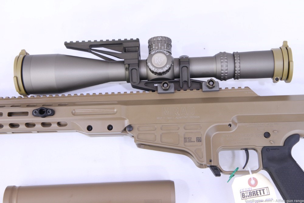 Barrett MK22 MOD 0 US SOCOM Advanced Sniper Rifle System - 3 Cals-NF Scope-img-4