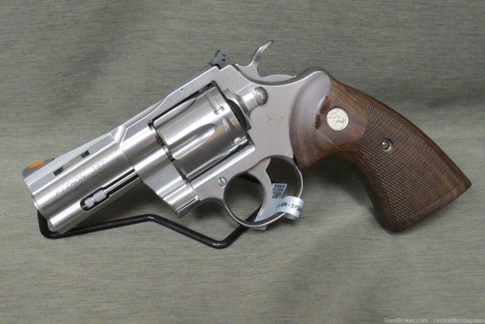 Colt Python- SP3WTS .357 mag  Revolver 3" Stainless-img-1