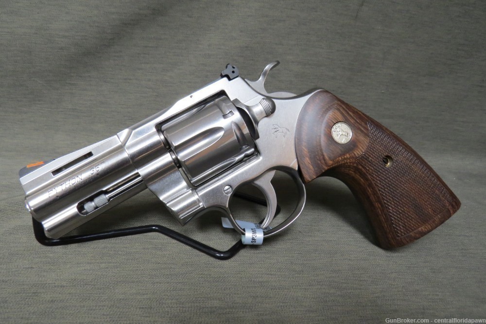 Colt Python- SP3WTS .357 mag  Revolver 3" Stainless-img-1
