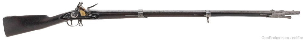 U.S. surcharged Model 1808 Flintlock Musket (AL7600)-img-0
