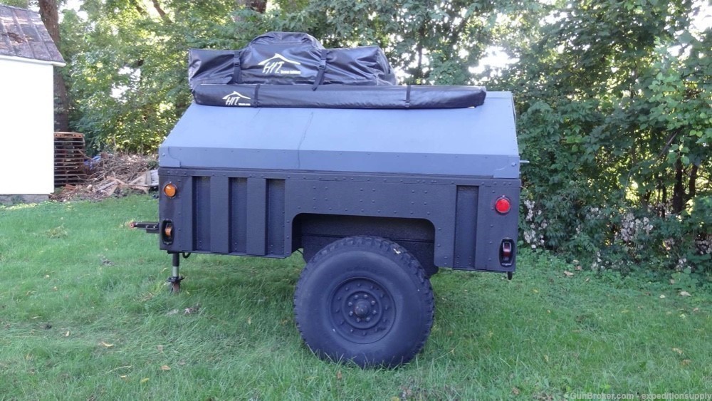 Light Tactical Military Adventure Camper & Expedition Trailer M1102 Tent +-img-6