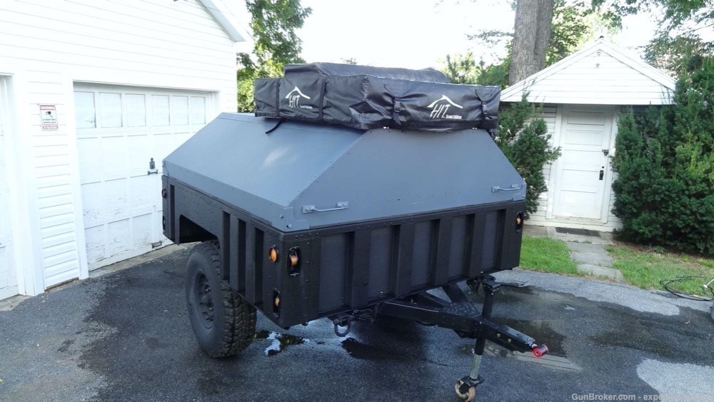 Light Tactical Military Adventure Camper & Expedition Trailer M1102 Tent +-img-15