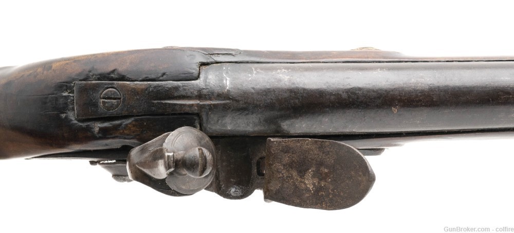 Revolutionary War American restock flintlock musket .75 caliber (AL7862)-img-5