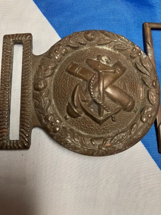 Civil War CONFEDERATE STATES NAVY belt buckle-img-7